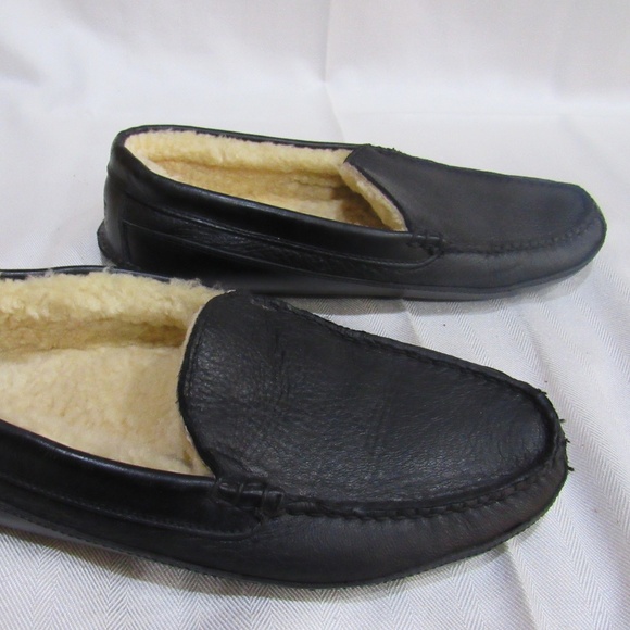 Alan Edmonds men's lined slippers - Picture 3 of 6